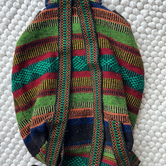 Pinzon: Colorful Striped Backpack - Picture 6 of 6